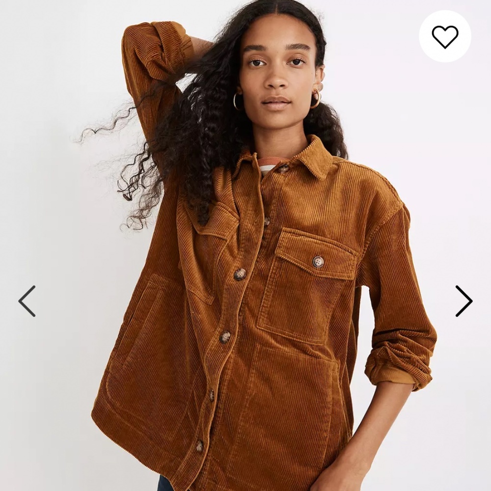 Madewell Corduroy Yorkway Shirt-Jacket